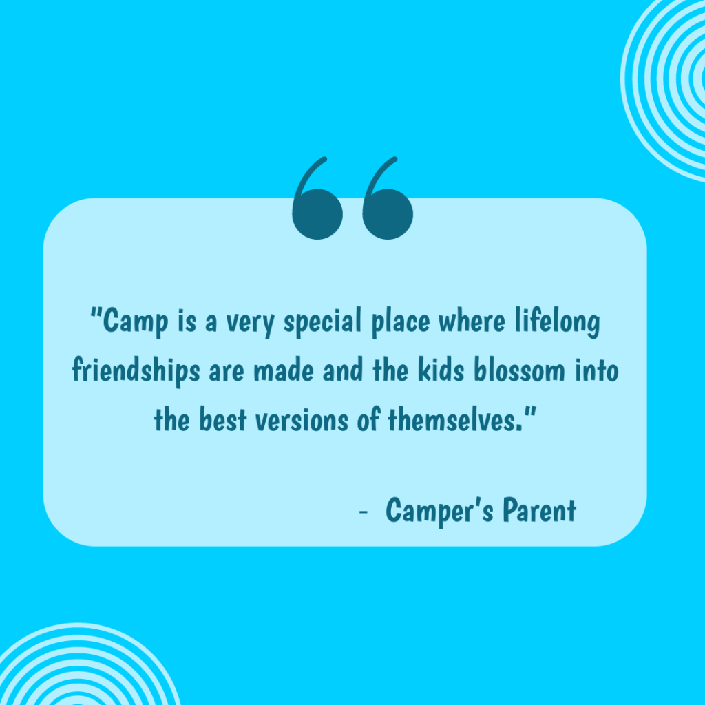 Camp Spirit Parent Testimonial