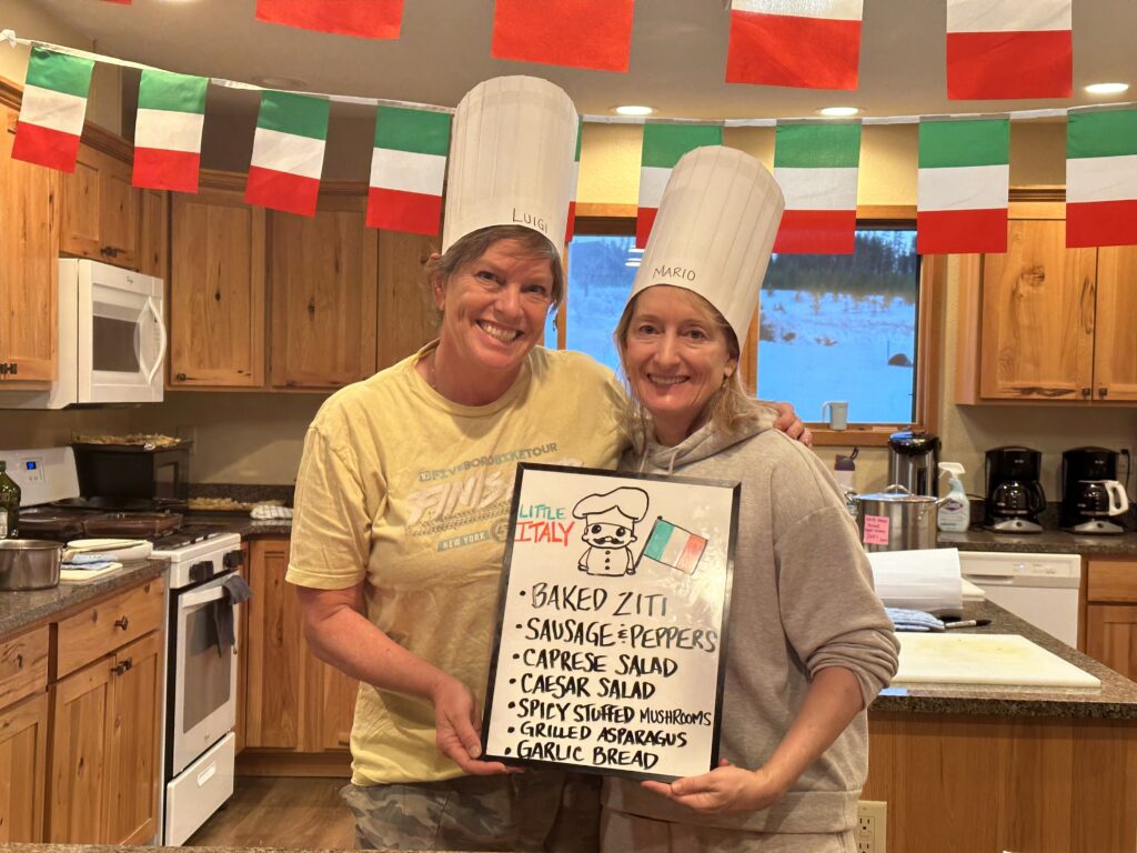 Italian Night with Chefs Haley and Dana