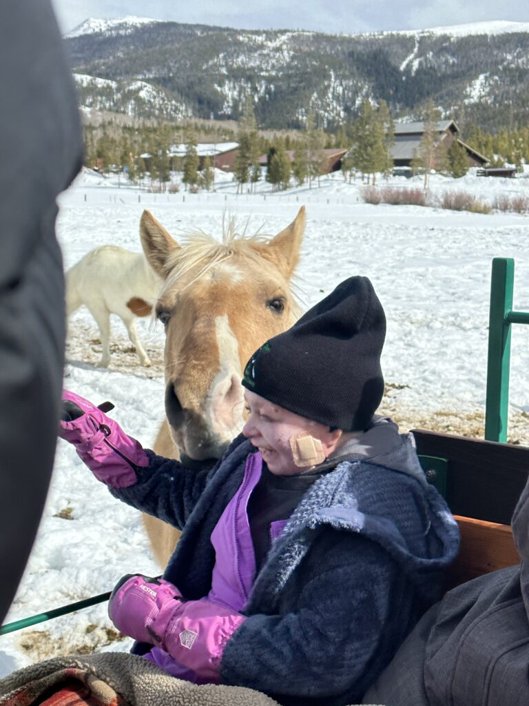 Rafi with Horses at DTR