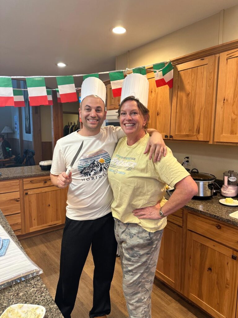 Alex and Haley - Italian Night