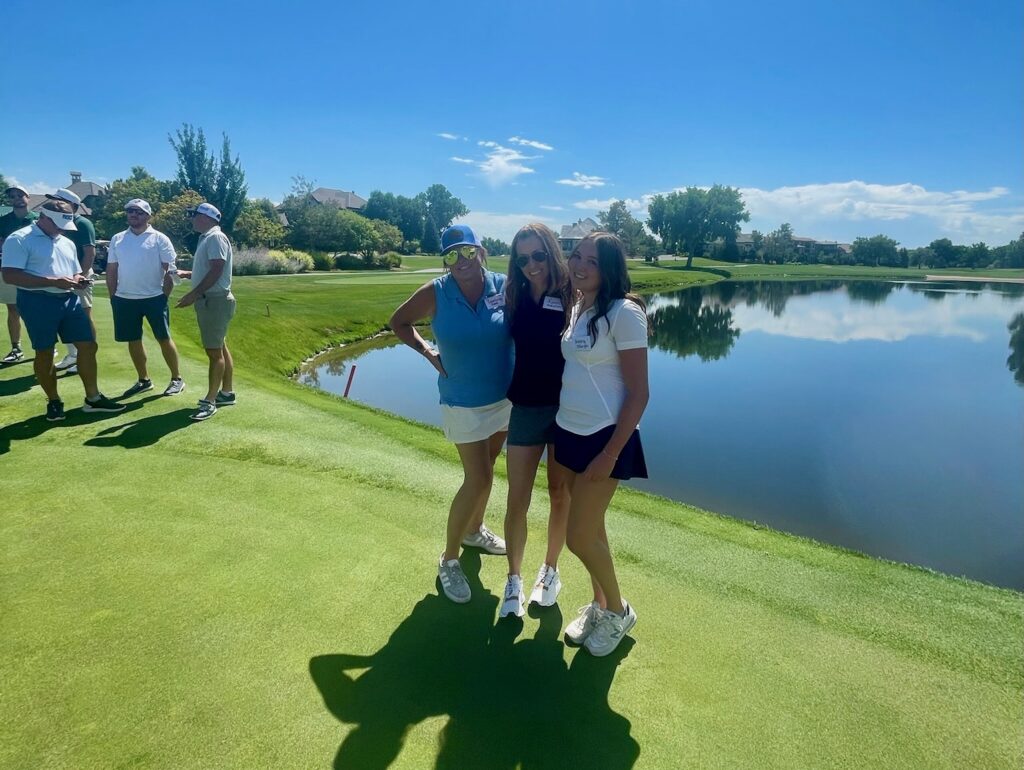 Courney Mann, Karen Anderson and Avery