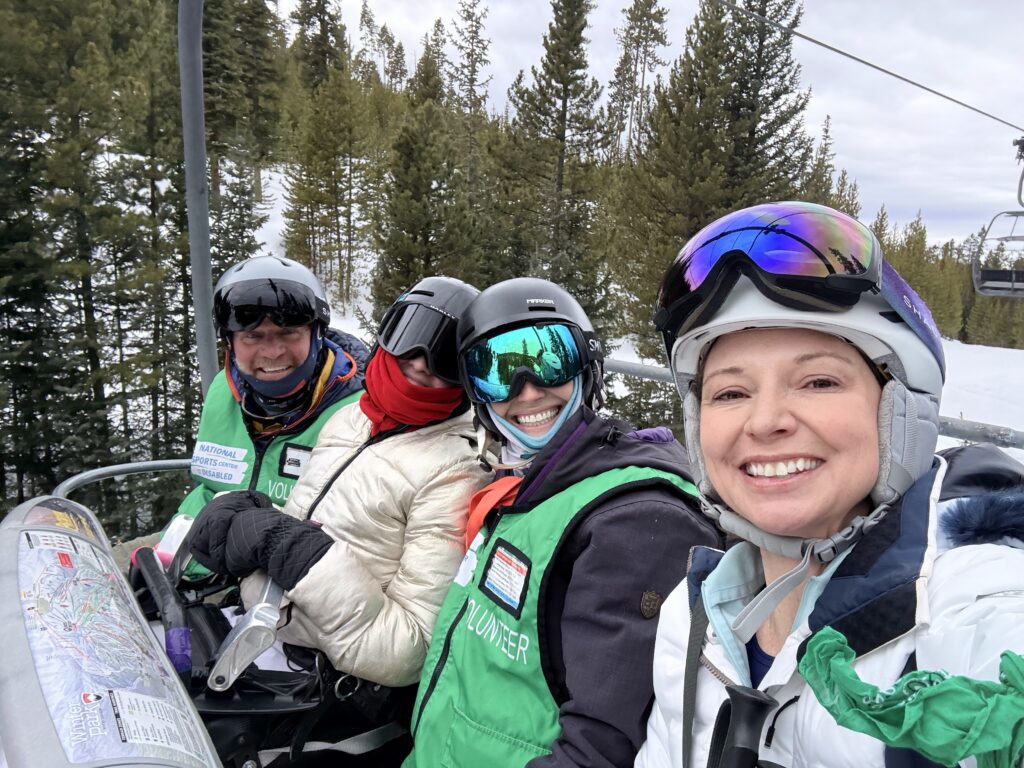 Ski Lift with Jayne