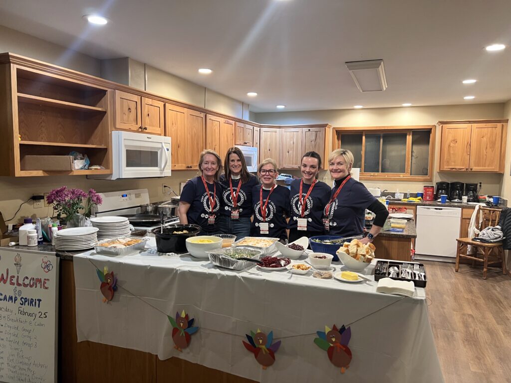 The kitchen crew