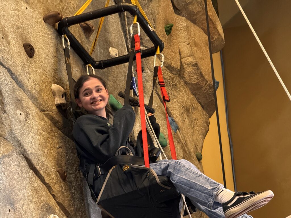 Jayne Rock Climbing
