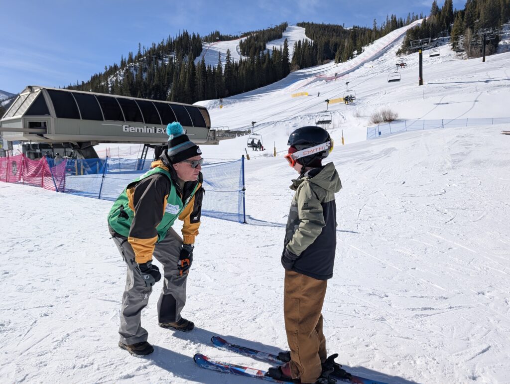 Lucas and Instructor